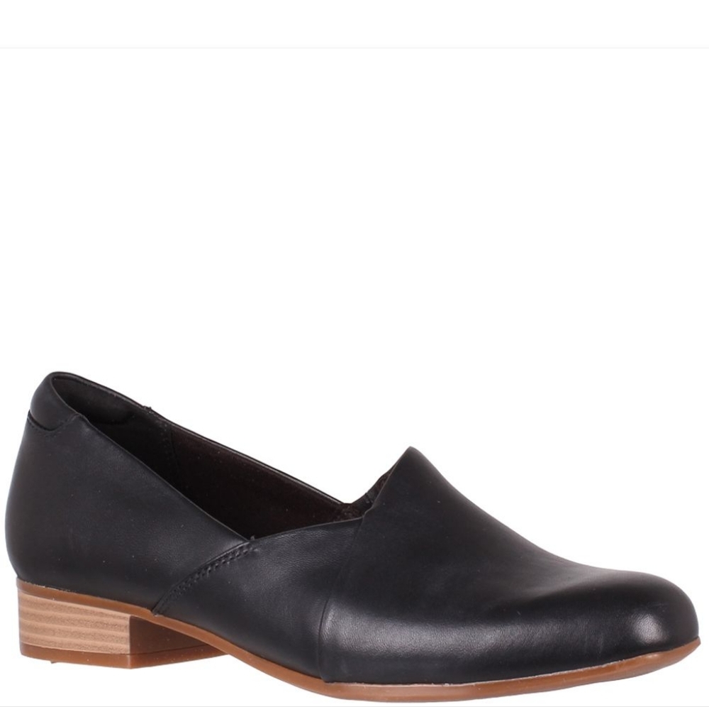 New-in-box Clarks Juliet Palm Loafer Black Size 9.5